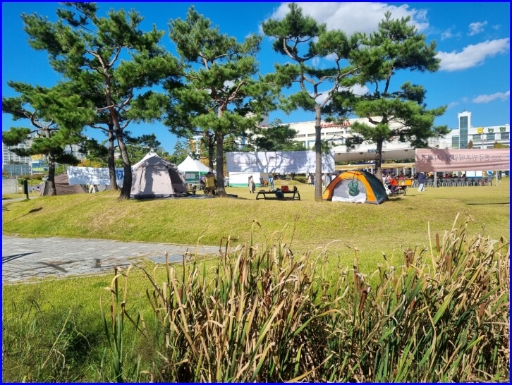 신방공원 텐트존