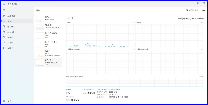 GPU 성능